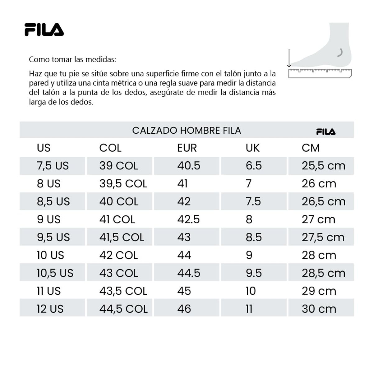 FILA - Tenis Fila Lifetime Hombre-Negro