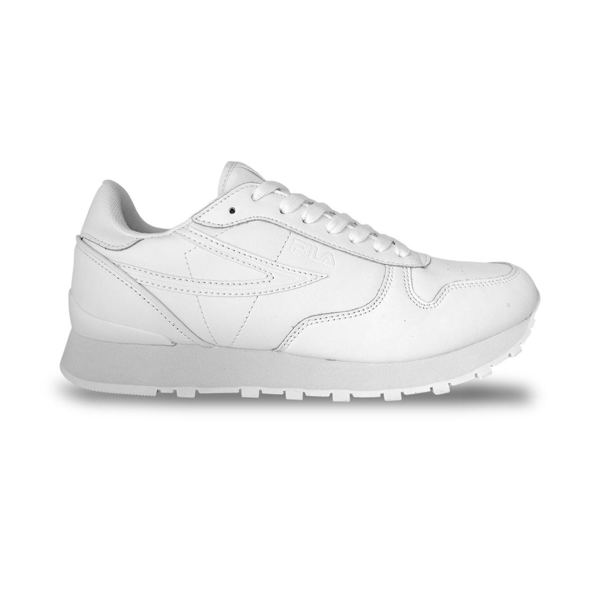 FILA - Tenis Fila Titan Ff Hombre-Blanco