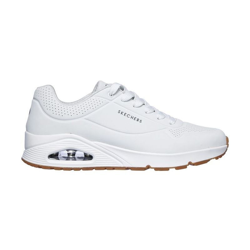 SKECHERS - Tenis Skechers Uno Stand On Air Hombre-Blanco