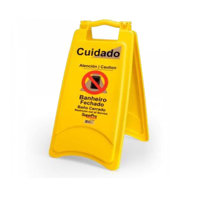 GENERICO - Placa Señalizacion Baño Cerrado