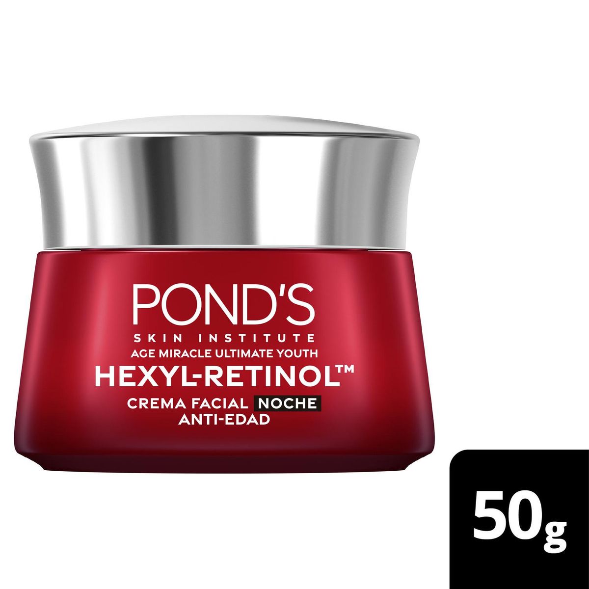 PONDS - Crema Facial Ponds Antiedad AgeMiracl Noche HexylRetinol 50g