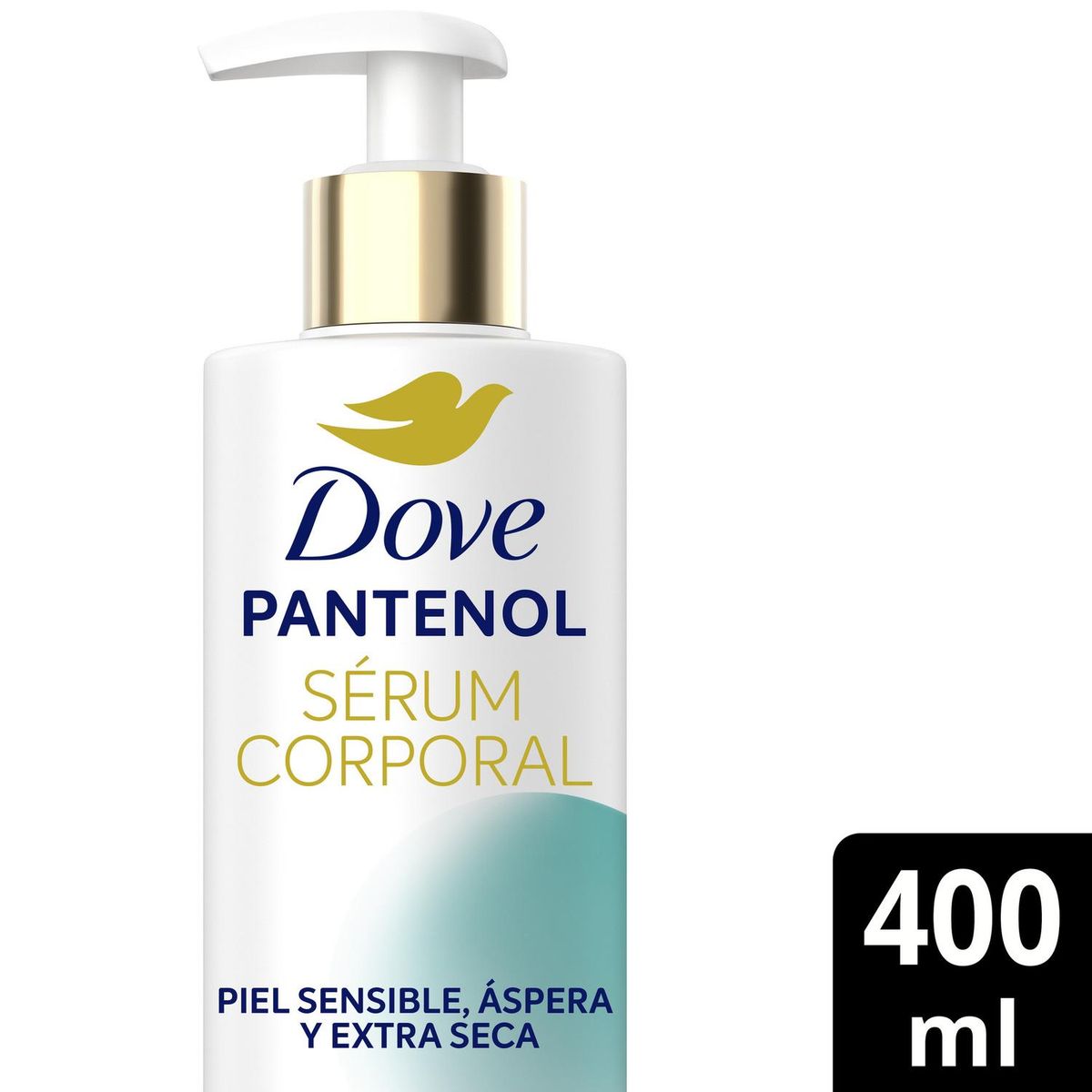 DOVE - Serum Corporal Dove Pantenol Para Piel Sensible Y Seca 400Ml