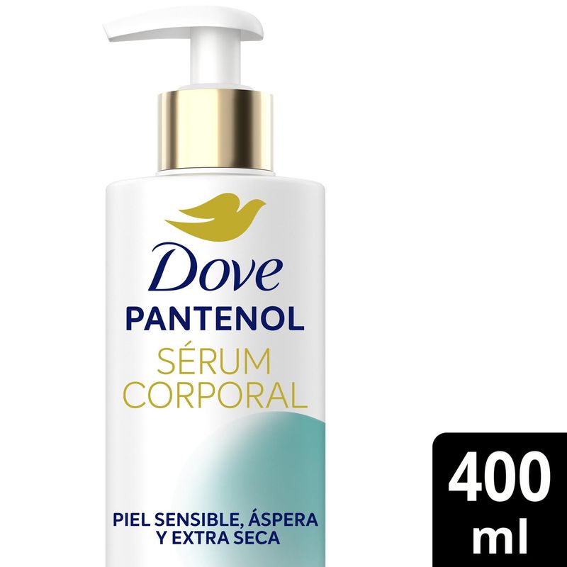 DOVE - Serum Corporal Dove Pantenol Para Piel Sensible Y Seca 400Ml