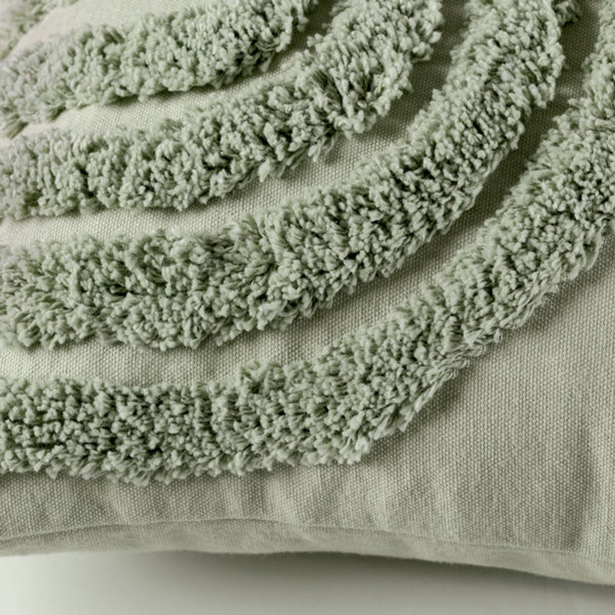 VIANNEY - Funda De Cojín Mumbai Verde Rectangular Vianney