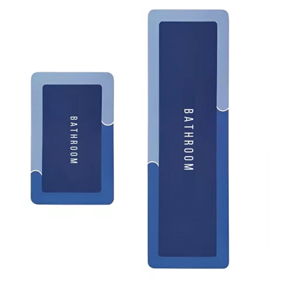 GENERICO - Tapete Alfombra Cocina Absorbente Y Antideslizante Juego X2