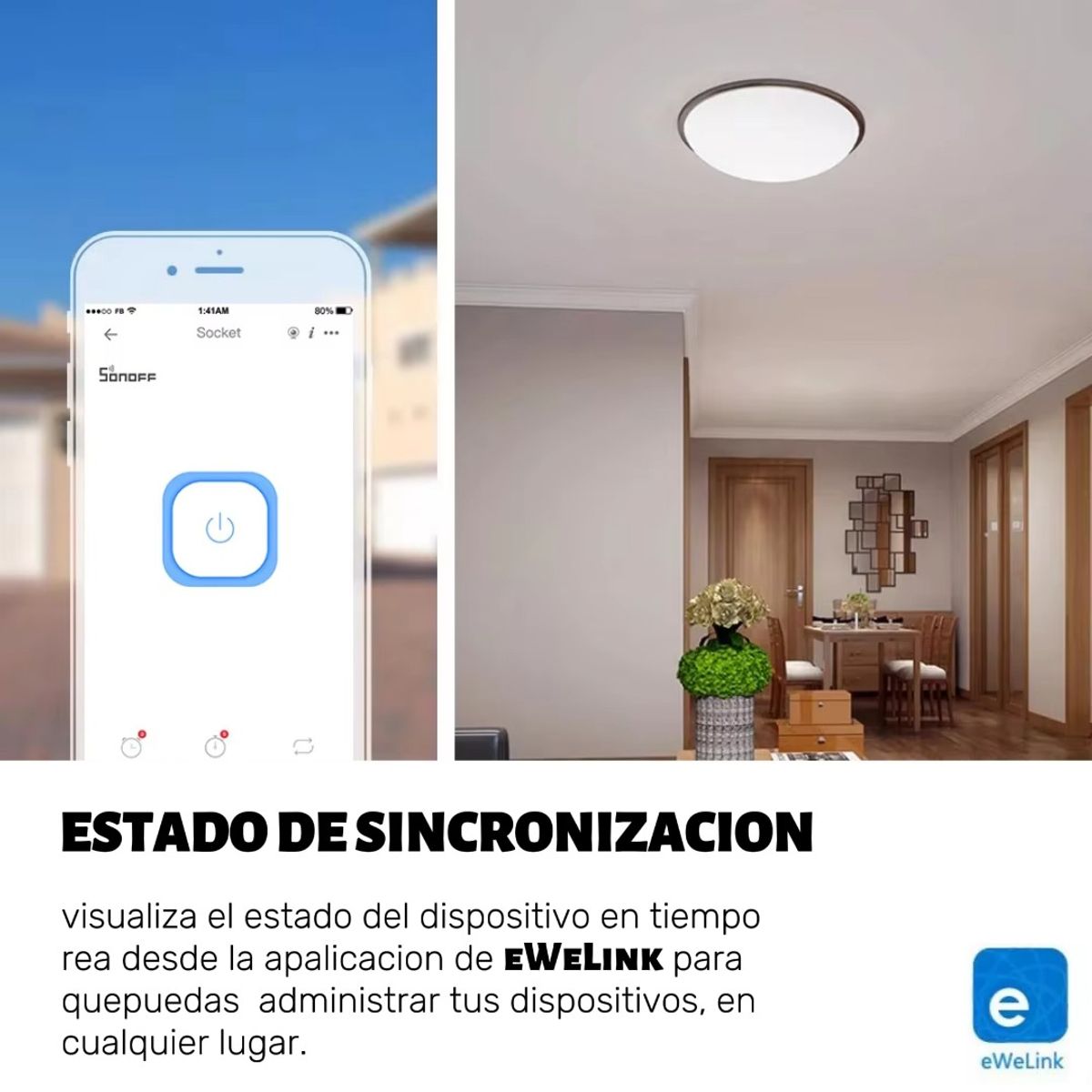 GENERICO - Interruptor Inteligente Wifi Para Automatización Y Domotica