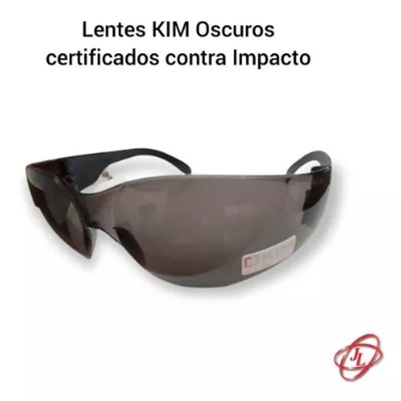 GENERICO - Lente De Seguridad Oscuro Uv Certificado Ansi Z87