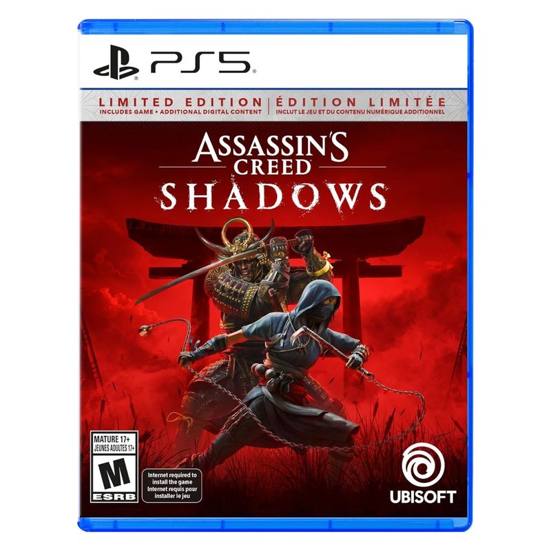 PLAYSTATION - Assassins Creed Shadows Limited Edition Ps5 Fisico