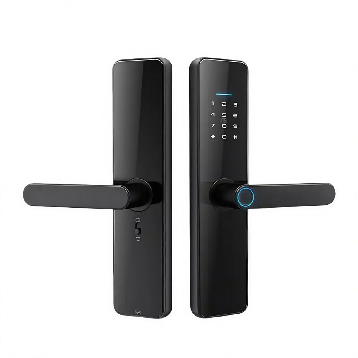 GENERICO - Chapa Inteligente Cerradura Wifi Tuya Smart Google Alexa