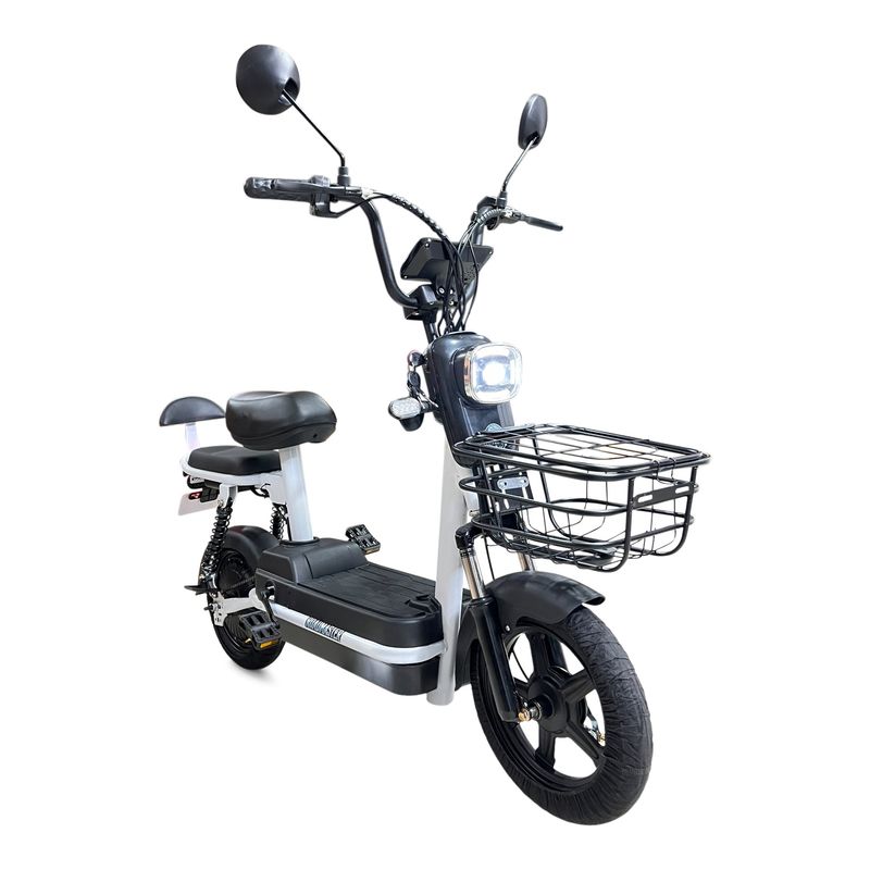 ROADMASTER - Bicicleta Electrica Roadmaster Evo Ciclomotor Moto Negra