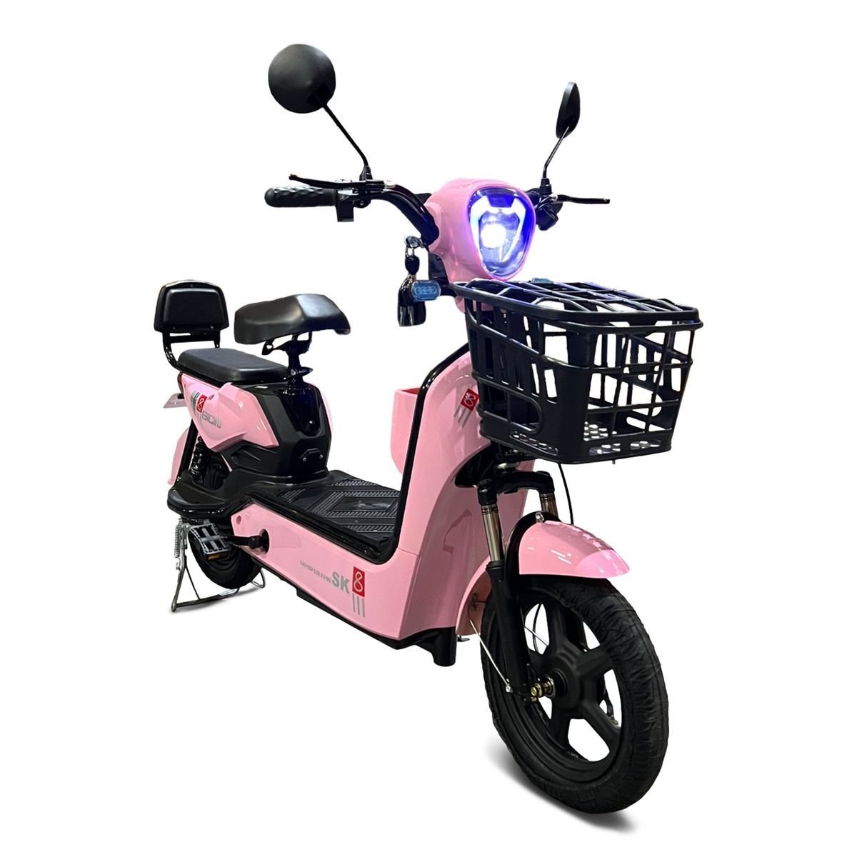 ROADMASTER - Bicicleta Eléctrica Roadmaster 350watts 40km 48v Blanca