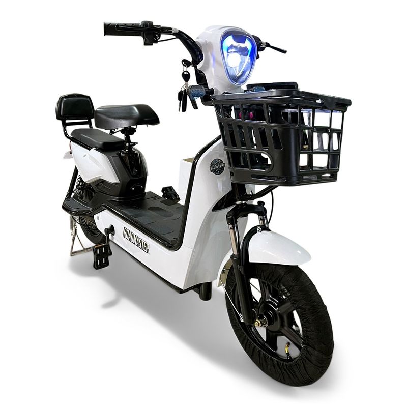 ROADMASTER - Bicicleta Eléctrica Roadmaster 350watts 40km 48v Rosada