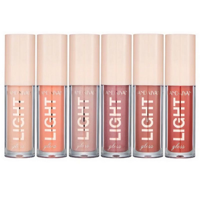 GENERICO - Brillo Labial Gloss Duradero X6 unidades