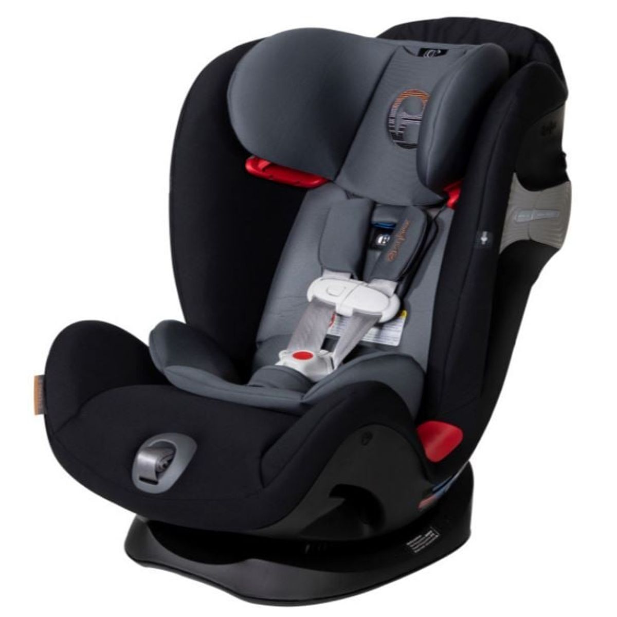 CYBEX - Silla de auto Cybex Eternis S - Pepper Black (Negra con gris)