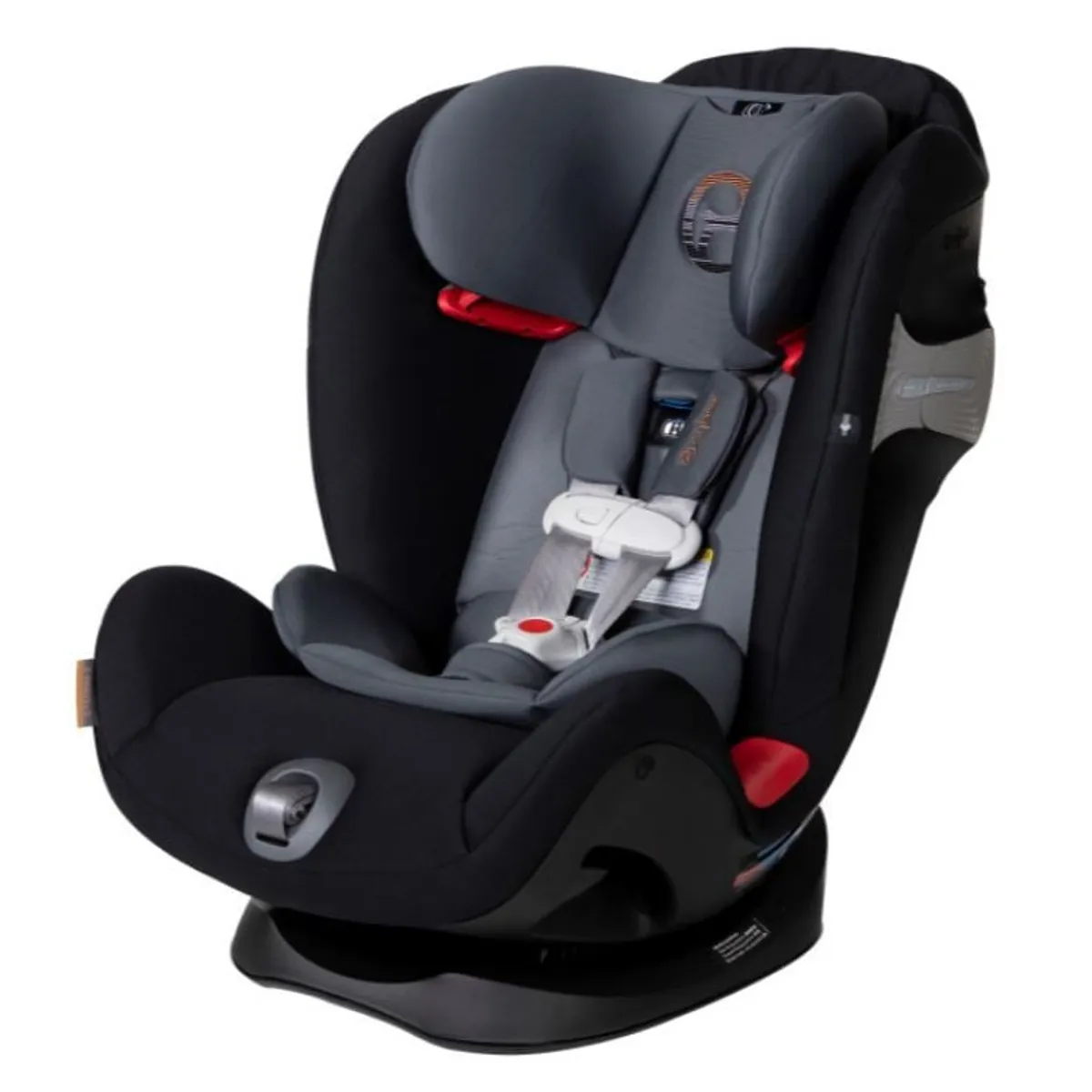 CYBEX - Silla de auto Cybex Eternis S - Pepper Black (Negra con gris)