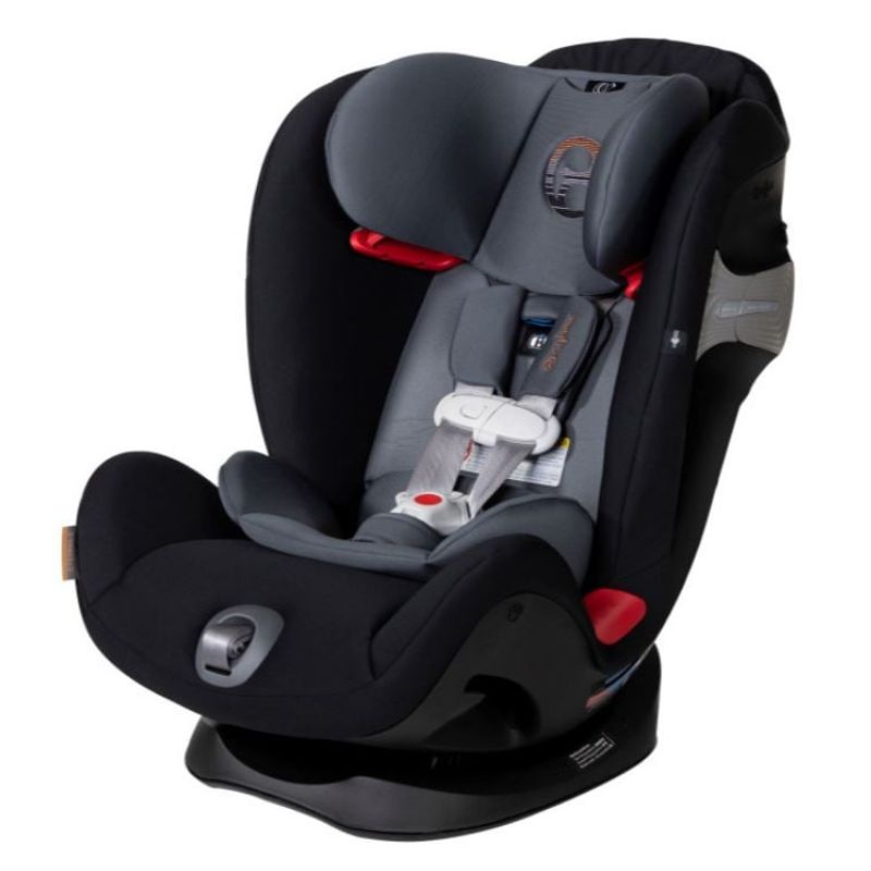CYBEX - Silla de auto Cybex Eternis S - Pepper Black (Negra)
