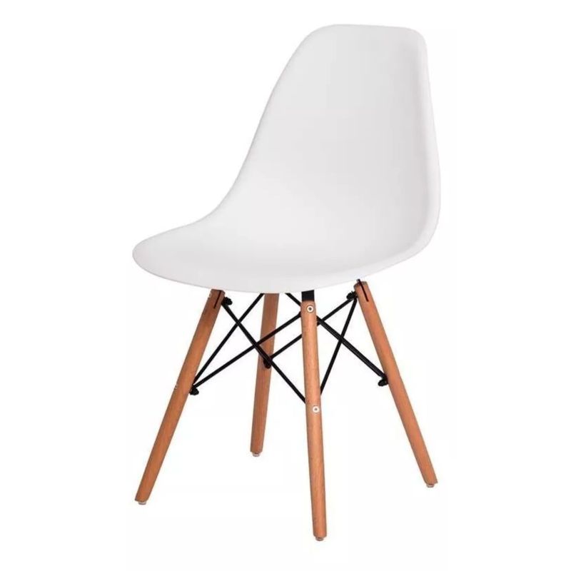 GENERICO - SILLA MODERN PLÁSTICA BLANCO, UNIDAD 1