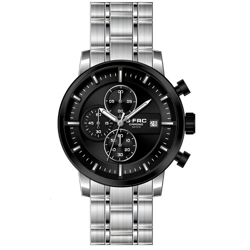 GFORCE - Reloj G-force H3451g Cronografo Funcional Acero + Estuche