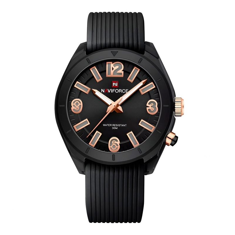 NAVIFORCE - Reloj Naviforce Sport Nf7103 Mujer Goma Luz Led + Estuche
