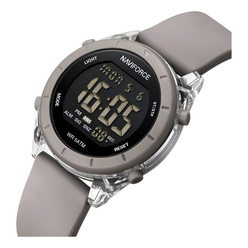 NAVIFORCE - Reloj Naviforce Sport Nf7108 Digital Mujer Goma + Estuche