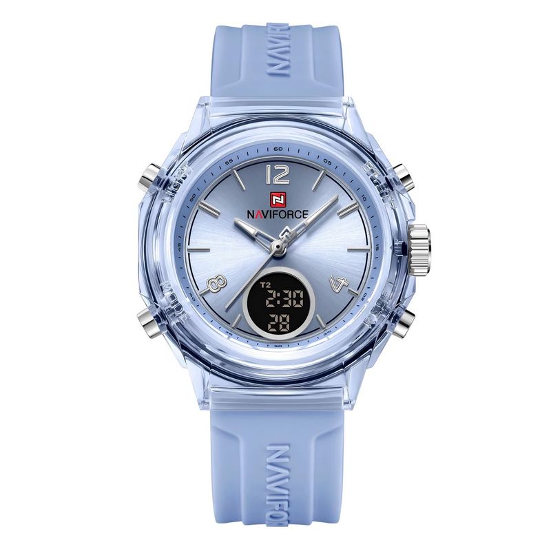 NAVIFORCE - Reloj Naviforce Sport Nf7109 Digital Mujer Goma + Estuche