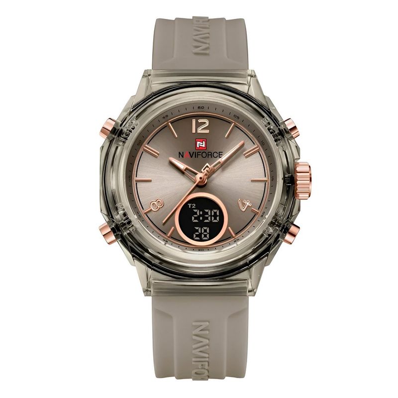 NAVIFORCE - Reloj Naviforce Sport Nf7109 Digital Mujer Goma + Estuche