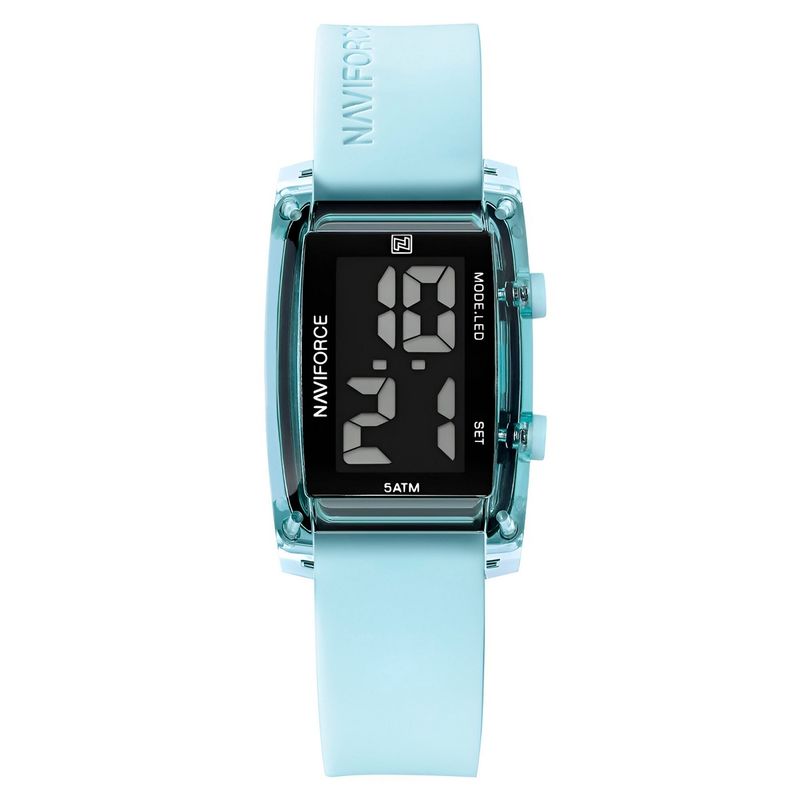 NAVIFORCE - Reloj Naviforce Sport Nf7118 Digital Mujer Goma + Estuche