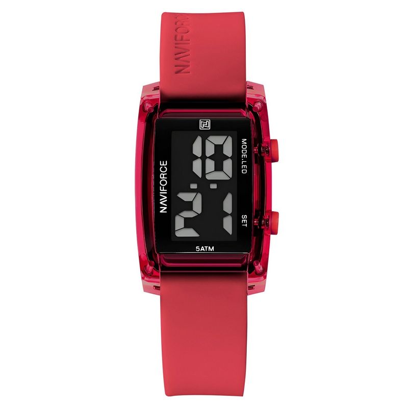 NAVIFORCE - Reloj Naviforce Sport Nf7118 Digital Mujer Goma + Estuche