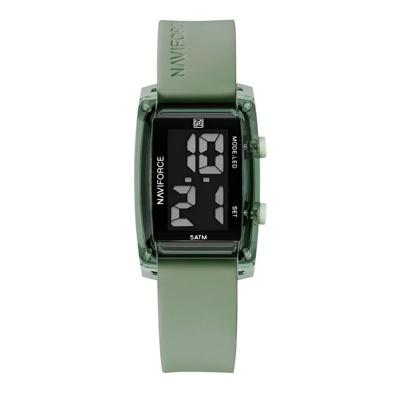 NAVIFORCE - Reloj Naviforce Sport Nf7118 Digital Mujer Goma + Estuche