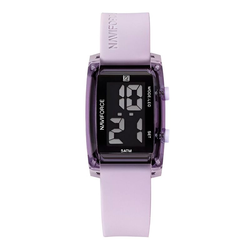 NAVIFORCE - Reloj Naviforce Sport Nf7118 Digital Mujer Goma + Estuche