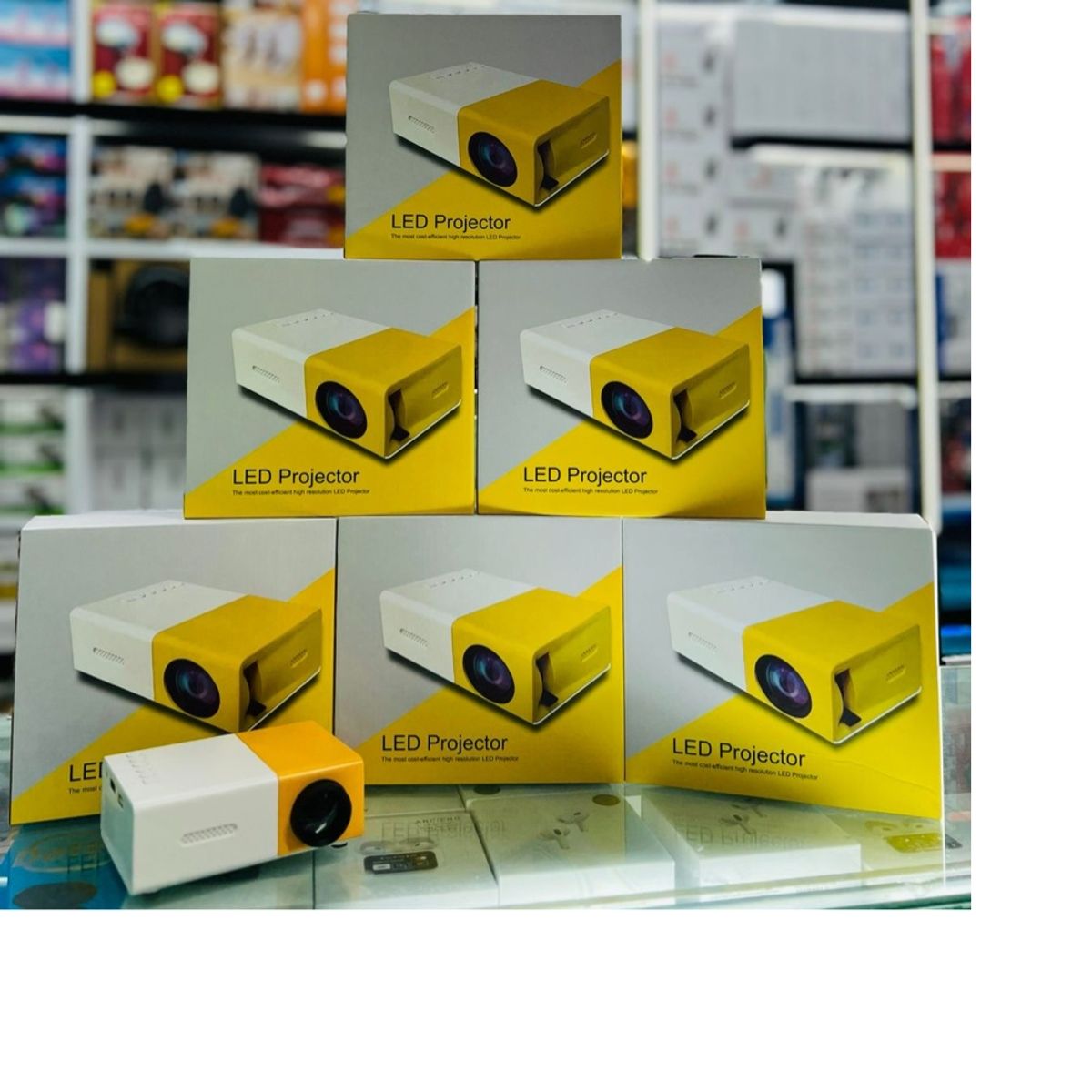 GENERICO - Proyector caja amarilla