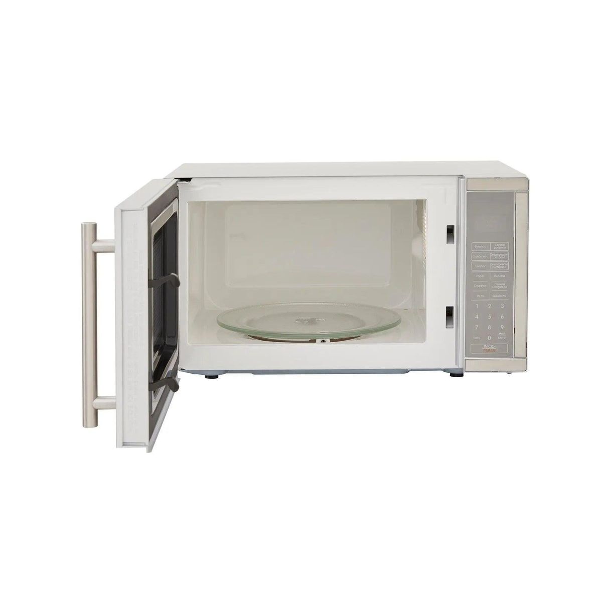 HACEB - Horno Microondas Haceb Inox Con Manija 07 20 Litros