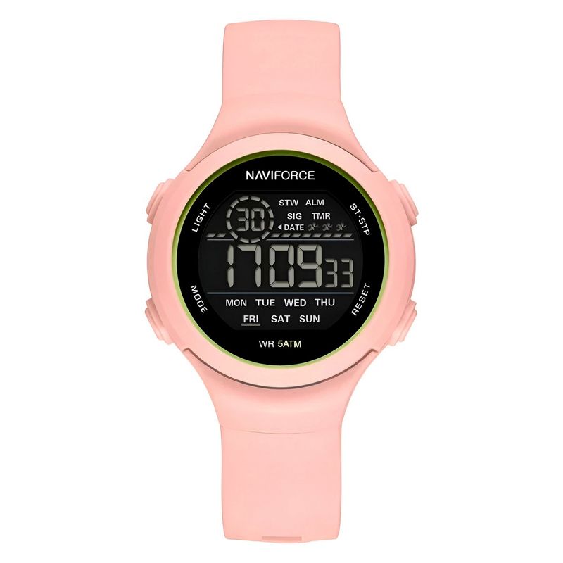 NAVIFORCE - Reloj Naviforce Sport Nf7119 Digital Mujer Goma + Estuche