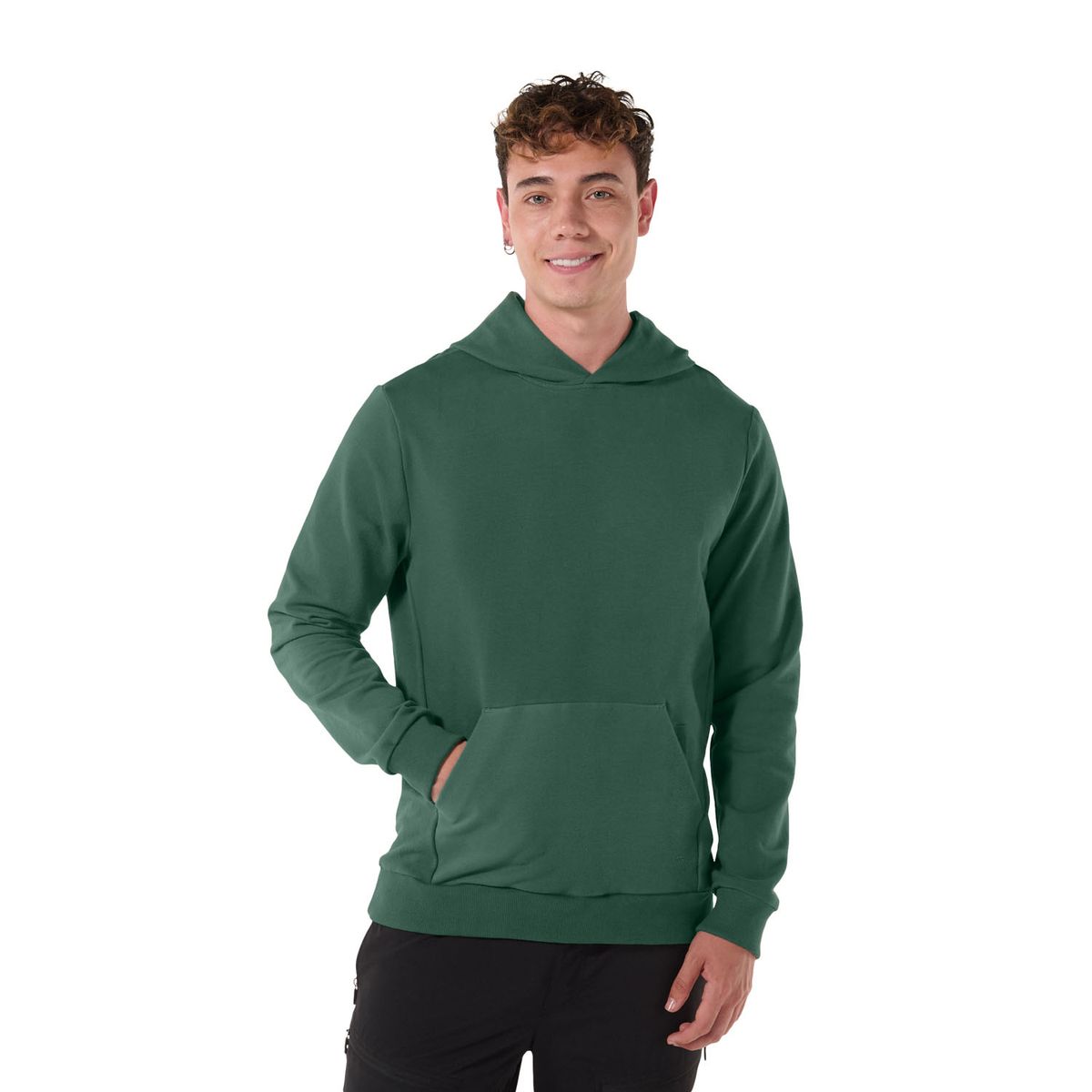 TOTTO - Buzo Hoodie Para Hombre con Capota Verde Hoody Totto
