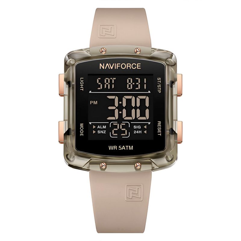 NAVIFORCE - Reloj Naviforce Sport Nf7121 Digital Mujer Goma + Estuche
