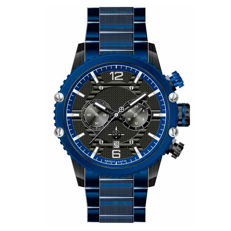 GFORCE - Reloj G-force H3835g Cronografo Funcional Acero + Estuche