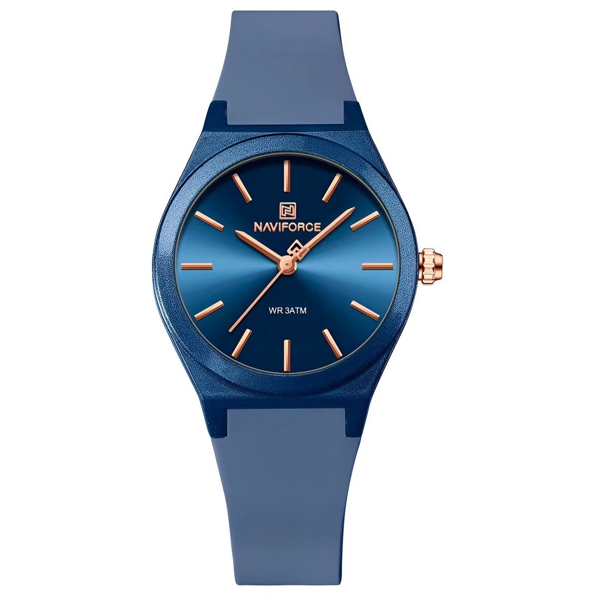 NAVIFORCE - Reloj Naviforce Sport Nf5056 Mujer Goma + Estuche