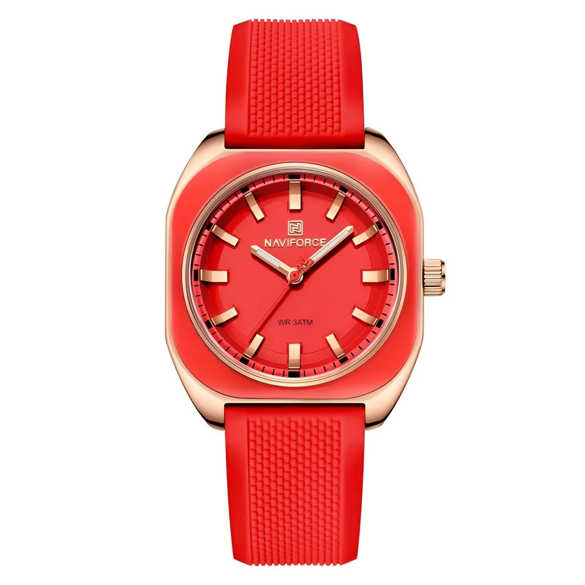 NAVIFORCE - Reloj Naviforce Sport Nf5061 Mujer Goma + Estuche