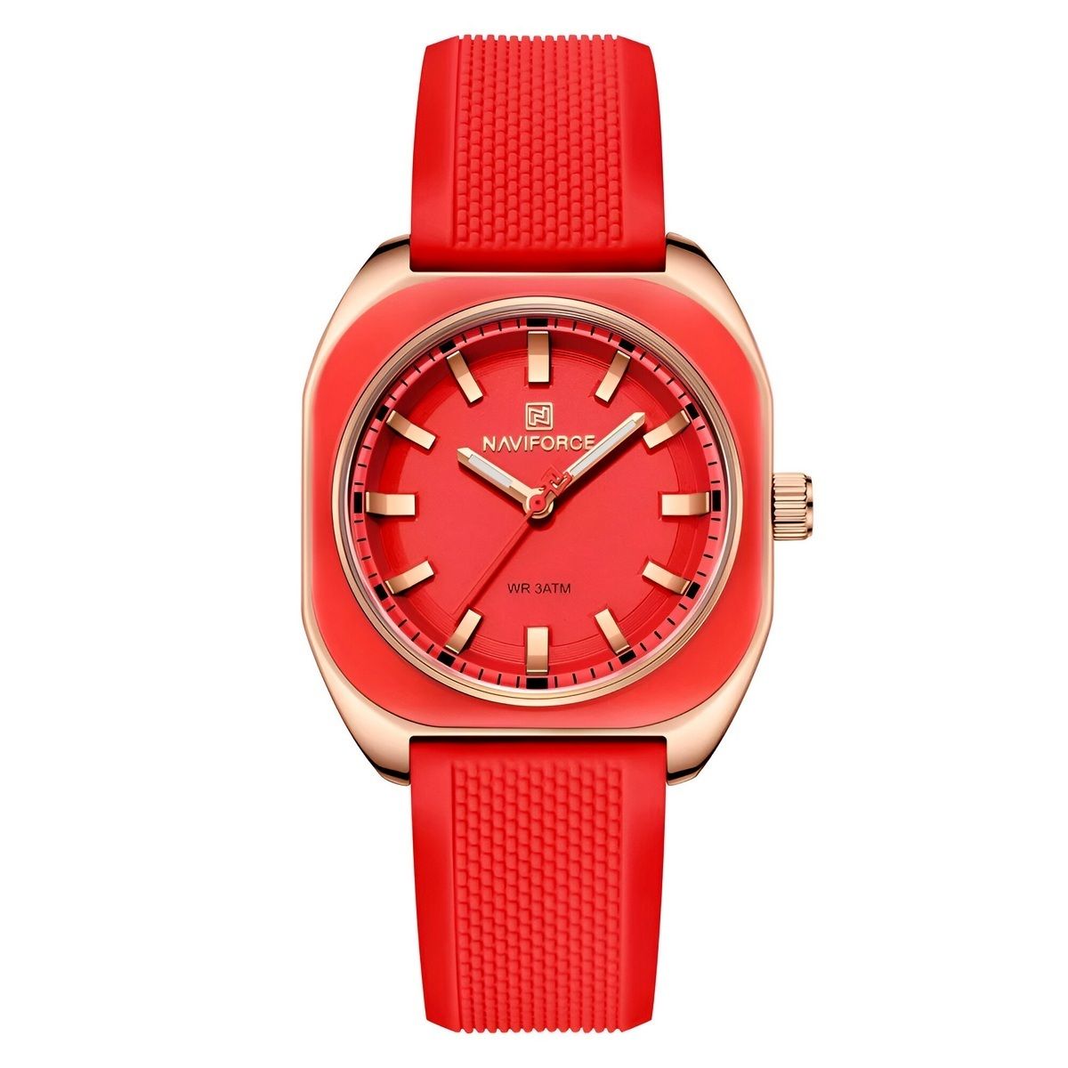 NAVIFORCE - Reloj Naviforce Sport Nf5061 Mujer Goma + Estuche