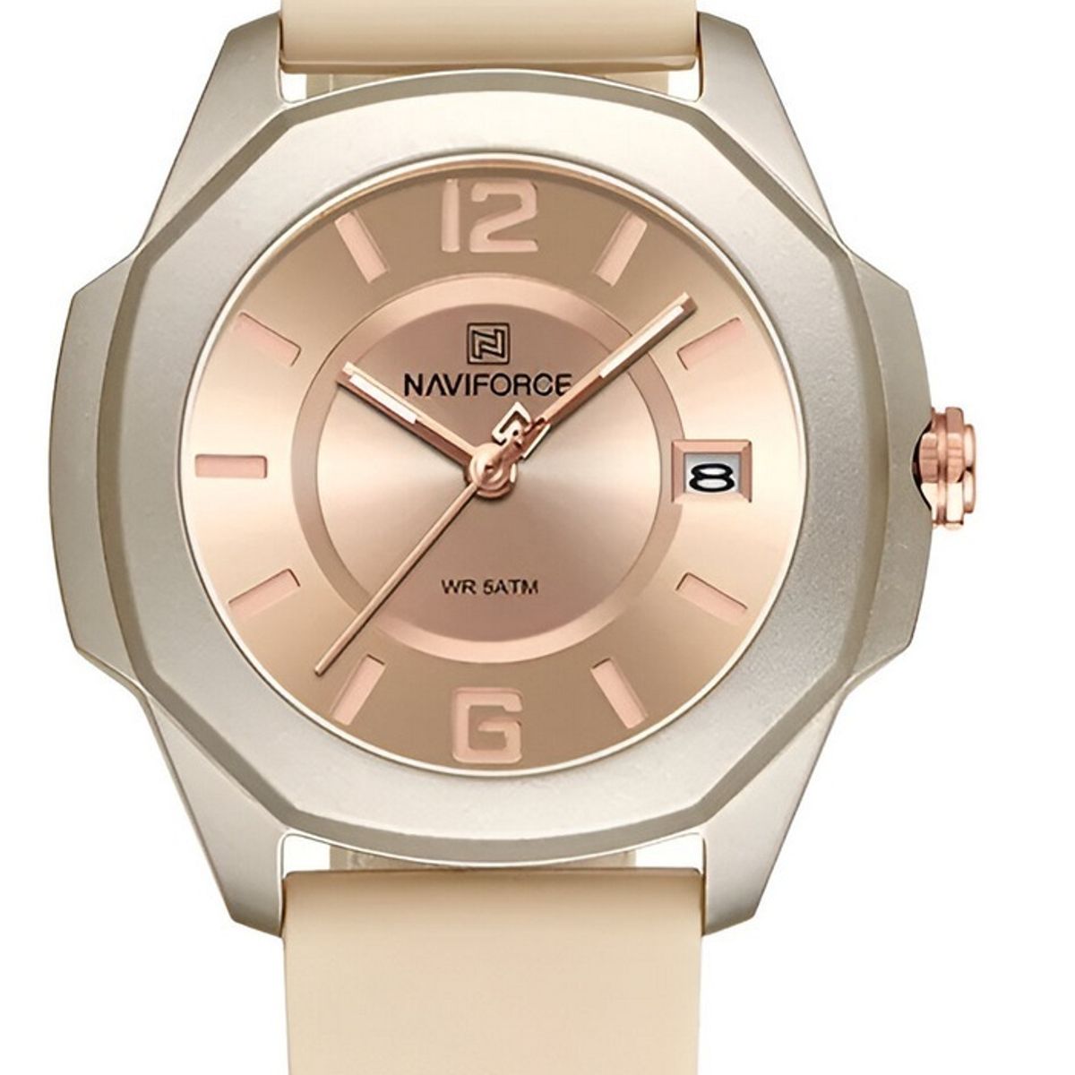 NAVIFORCE - Reloj Naviforce Sport Nf7107 Mujer Goma + Estuche
