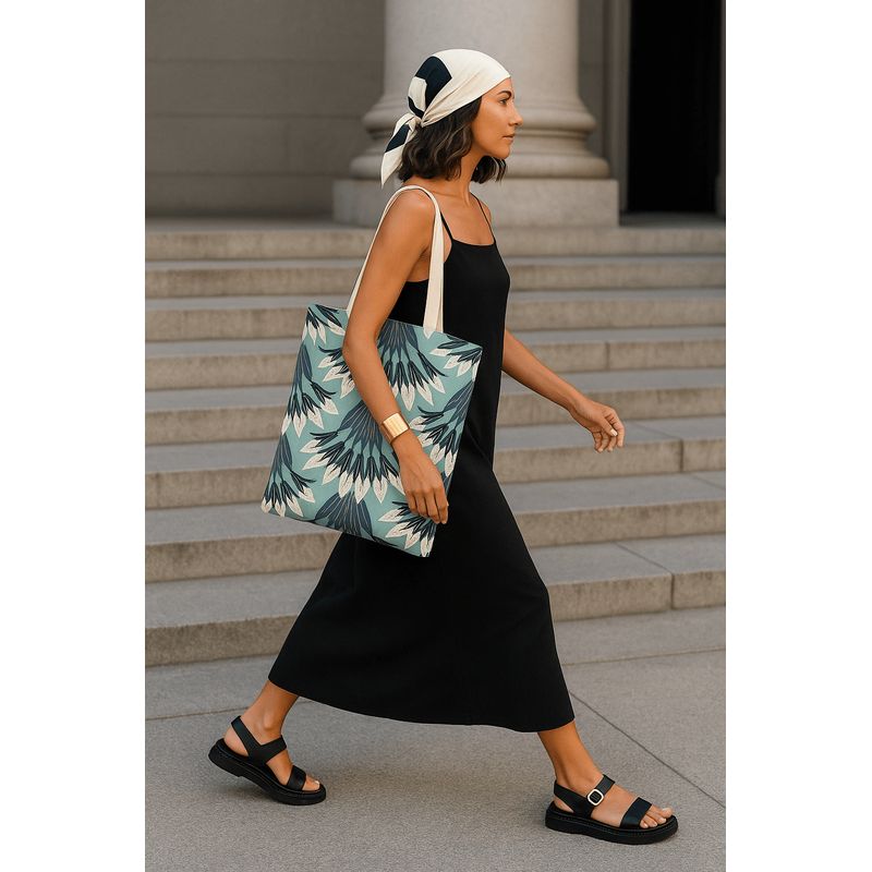 FRIOLENTA - Tote Bag Bolso Ecologico Elegante Formal Flores