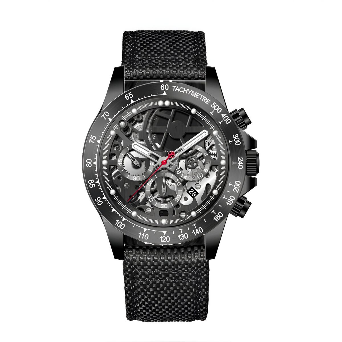 GFORCE - Reloj G-force H4019g Cronografo Funcional Nylon + Estuche