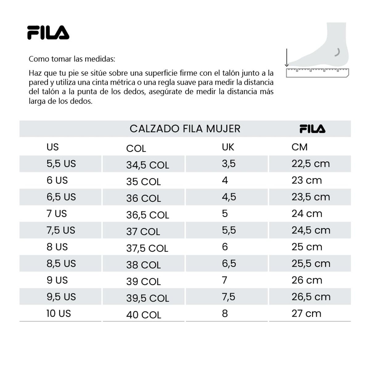 FILA - Tenis Fila Ws Jerick Mujer-Blanco