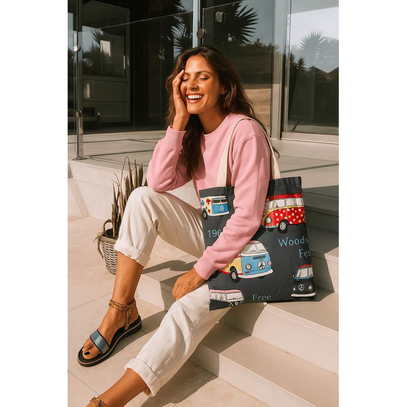 FRIOLENTA - Tote Bag Bolso Ecologico Elegante Formal Vans