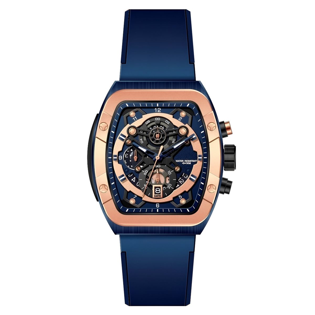 GFORCE - Reloj G-force H3994g Calendario Deportivo Funcional +estuche