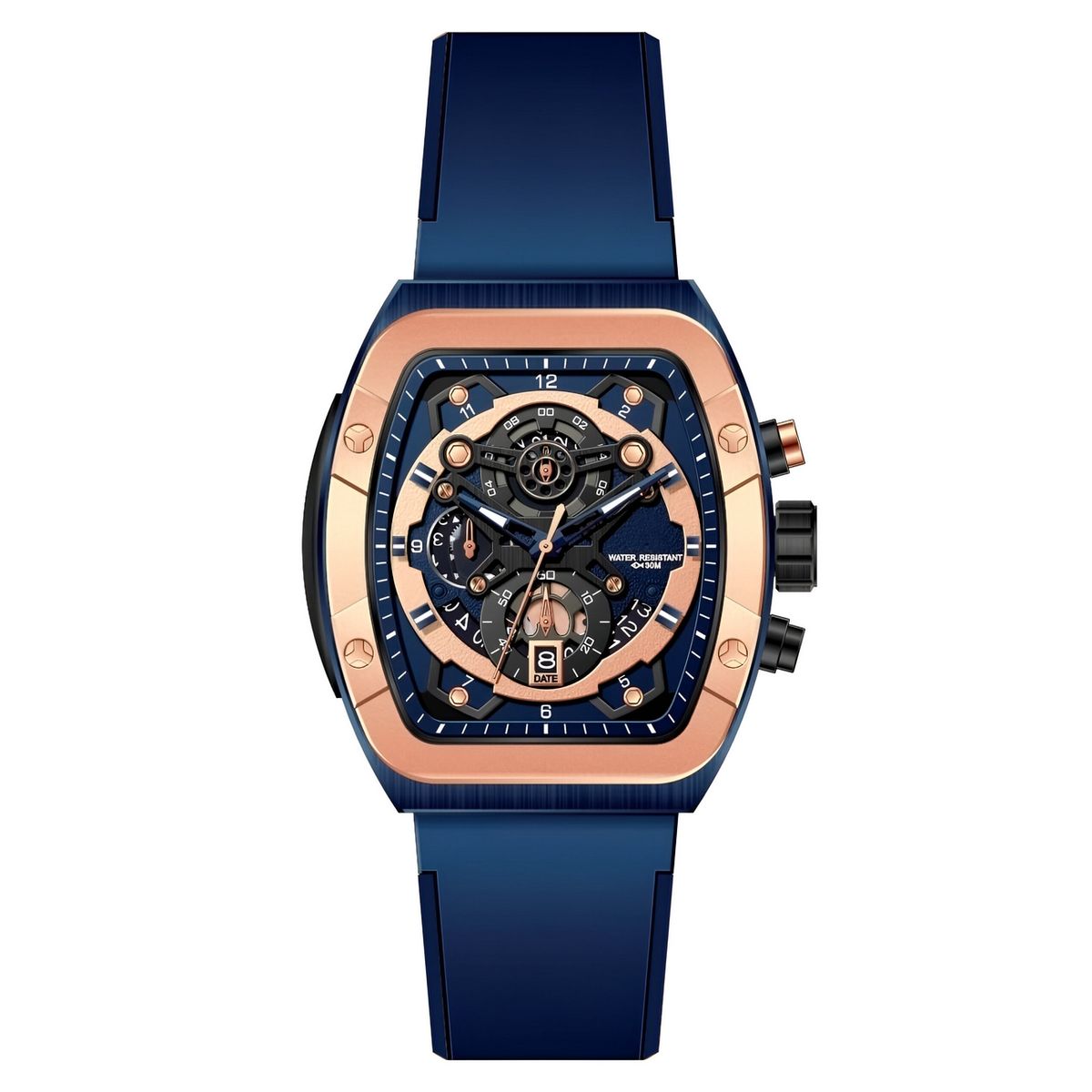 GFORCE - Reloj G-force H3994g Calendario Deportivo Funcional +estuche