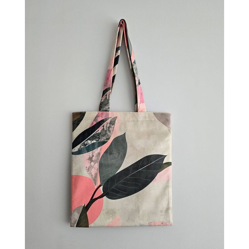 FRIOLENTA - Tote Bag Bolso Ecologico Elegante Formal hojas