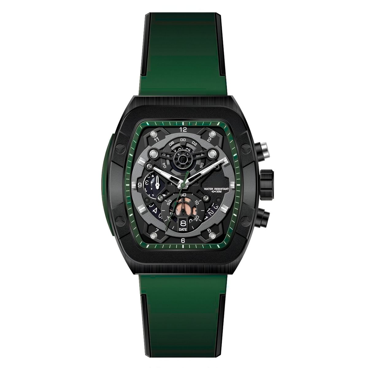 GFORCE - Reloj G-force H3994g Calendario Deportivo Funcional +estuche