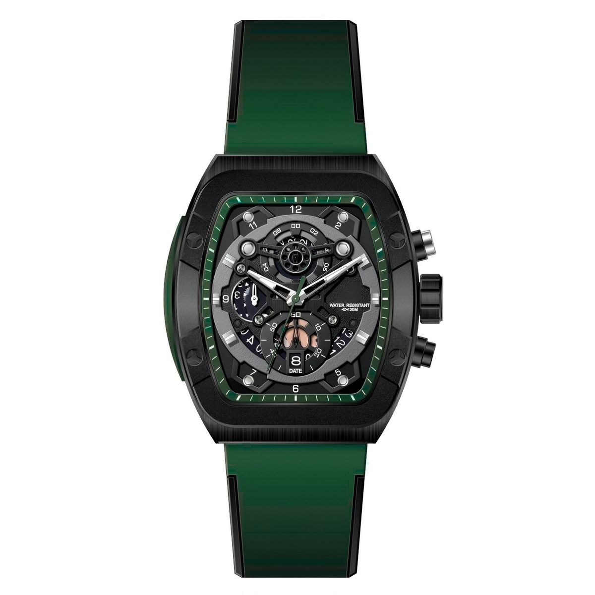 GFORCE - Reloj G-force H3994g Calendario Deportivo Funcional +estuche