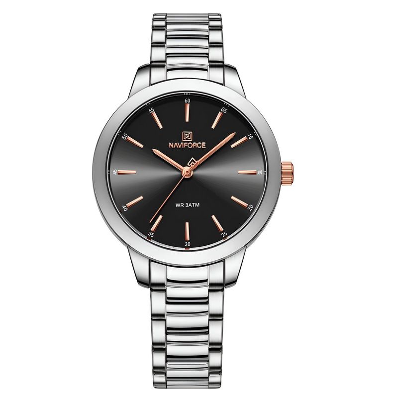 NAVIFORCE - Reloj Naviforce Casual Nf5025 Mujer Acero + Estuche